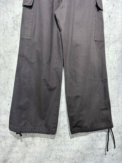 사슬 / 프라다 남성 루즈핏 빅 포켓 와이드 청바지