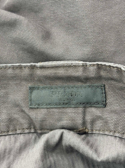 사슬 / 프라다 남성 루즈핏 빅 포켓 와이드 청바지