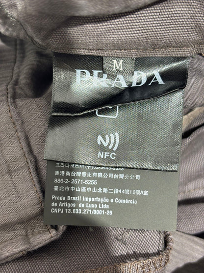 사슬 / 프라다 남성 루즈핏 빅 포켓 와이드 청바지