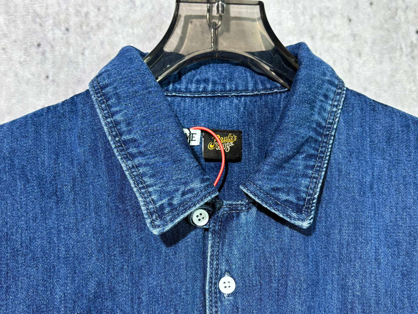 사슬 / 로에베 남성 데님 반팔 셔츠