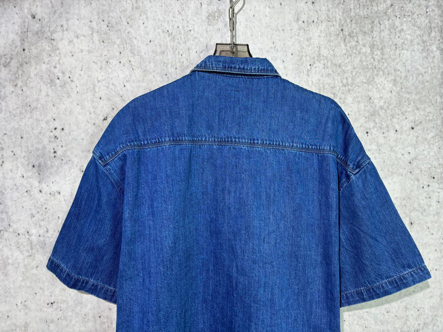 사슬 / 로에베 남성 데님 반팔 셔츠