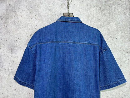 사슬 / 로에베 남성 데님 반팔 셔츠