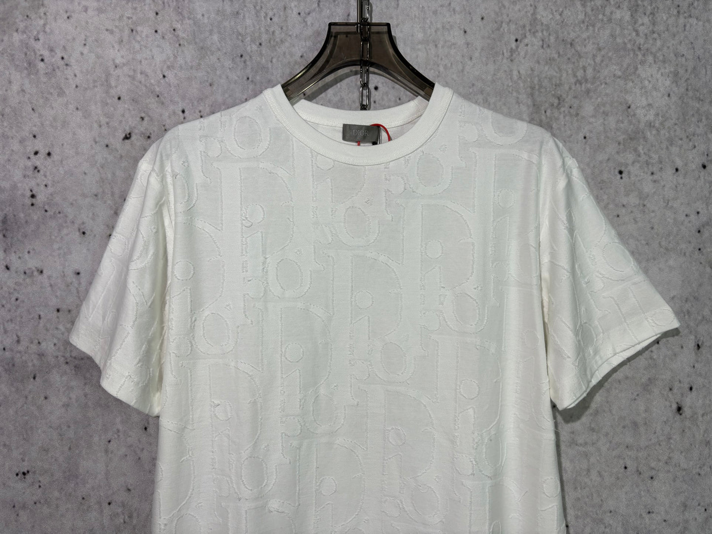 사슬 / 디올 남성 여성 반팔 티셔츠