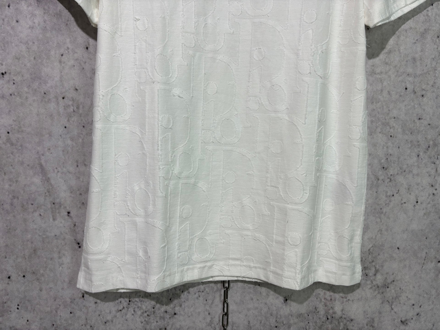 사슬 / 디올 남성 여성 반팔 티셔츠