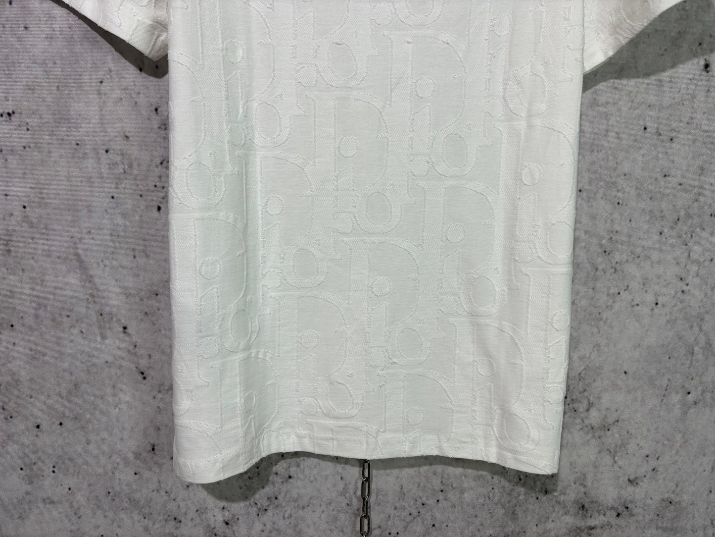 사슬 / 디올 남성 여성 반팔 티셔츠