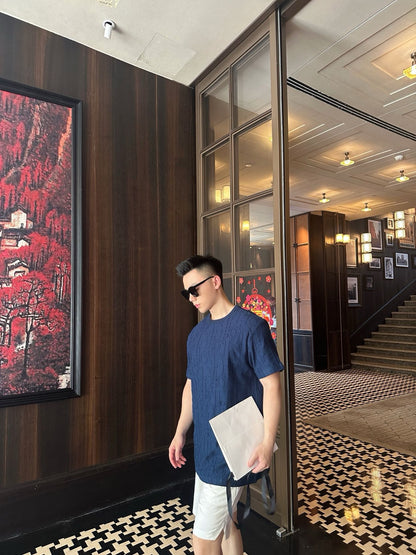 사슬 / 디올 남성 여성 반팔 티셔츠