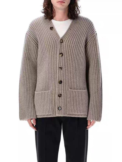 BVG / 보테가베네타 남성 여성 니트 단추 카디건