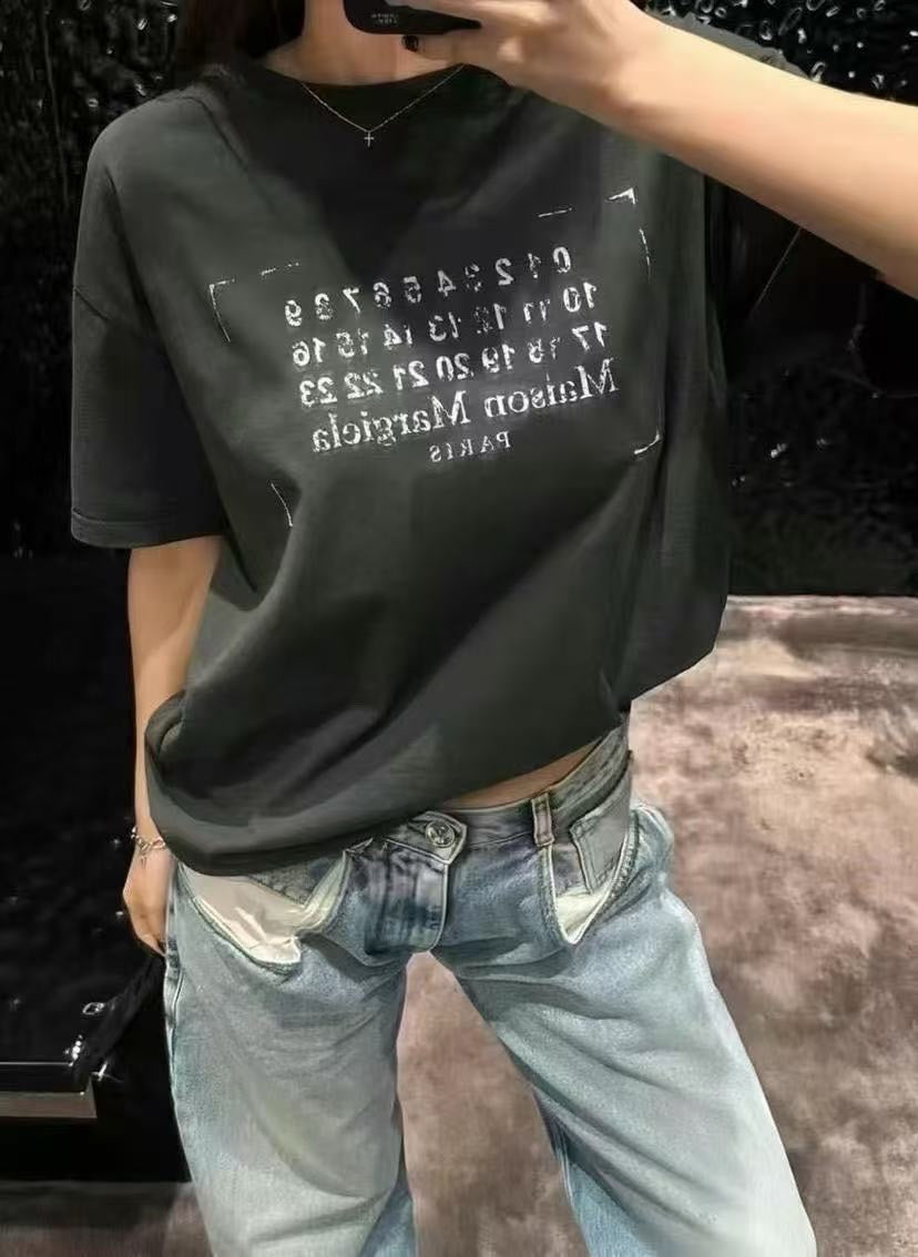 BVG / 메종마르지엘라  남성 여성 반팔 티셔츠