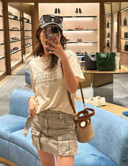 BVG / 메종마르지엘라  남성 여성 반팔 티셔츠