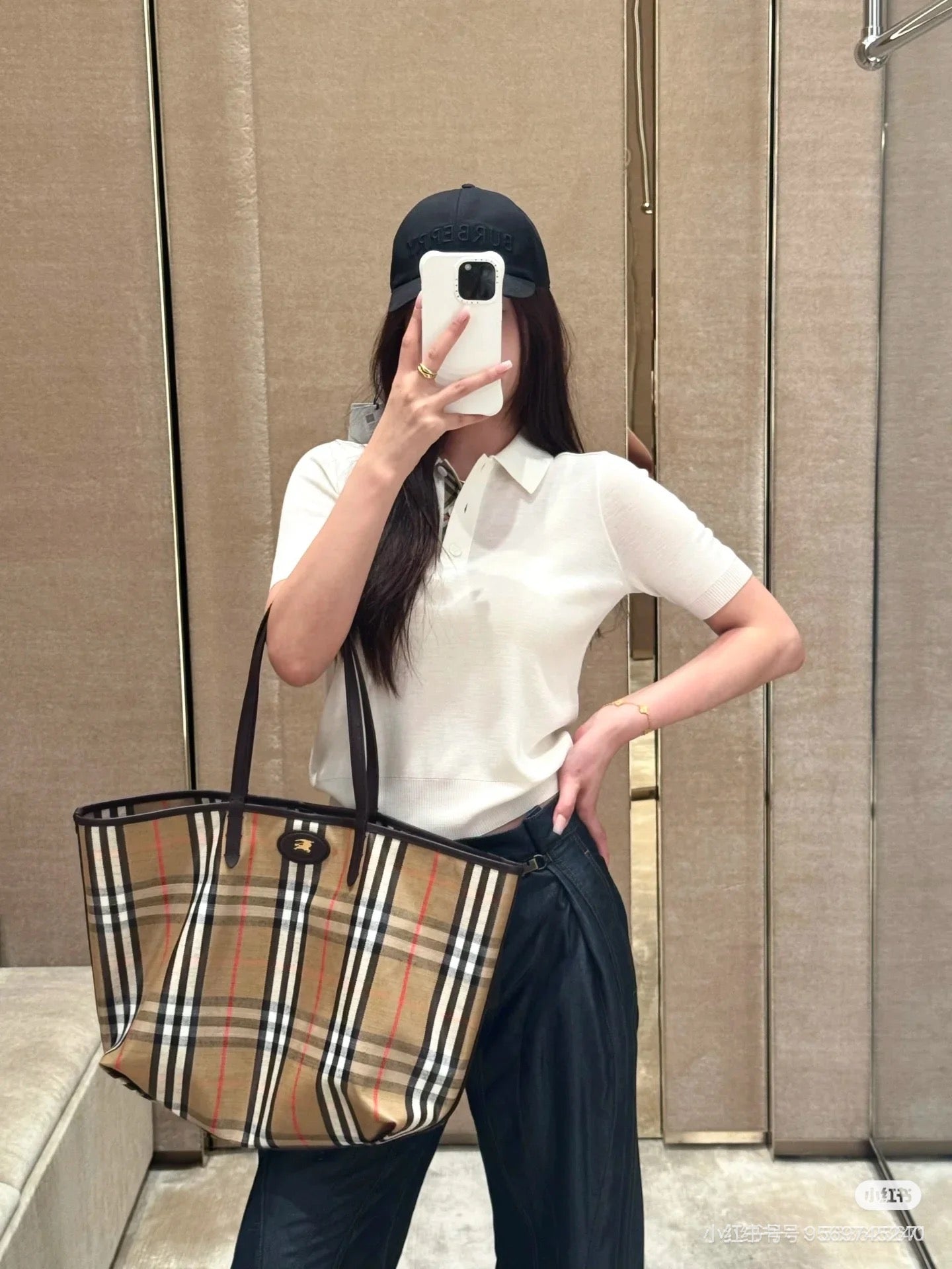 양 공장 / 버버리 쇼퍼백 가방