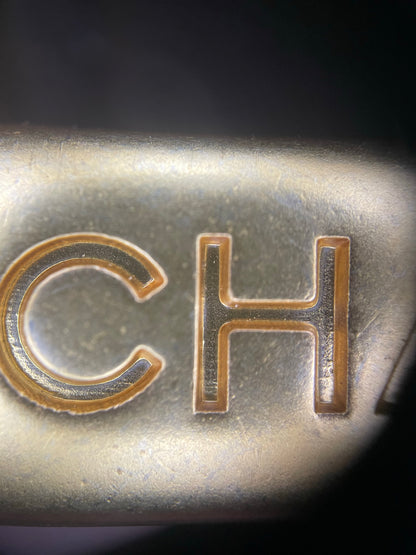 양 공장 / 샤넬 통가죽 흑금 가방