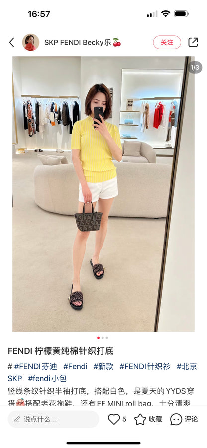 양 공장 / 펜디 스몰 토트백