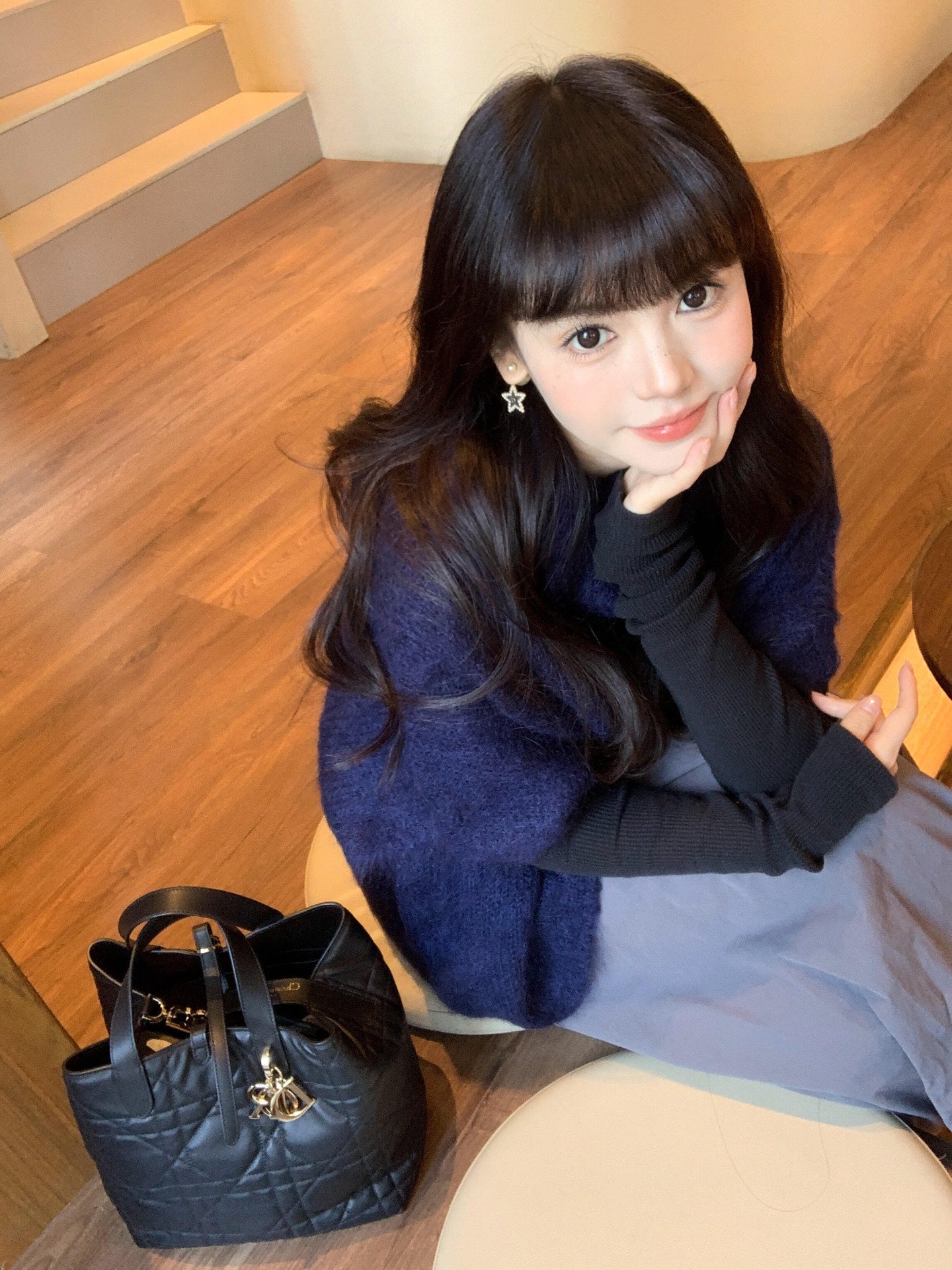 양 공장 / 디올 에나멜 장바구니 가방