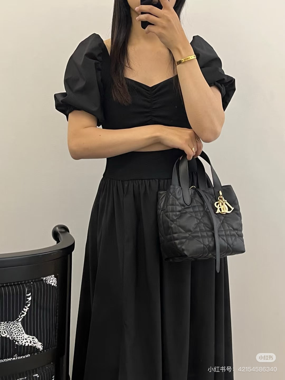 양 공장 / 디올 에나멜 장바구니 가방