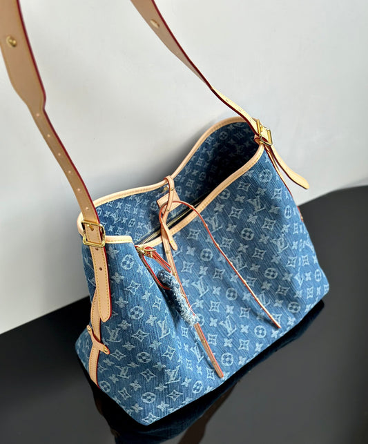 양 공장 / 루이비통 네이비 데님백