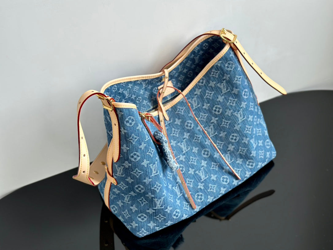 양 공장 / 루이비통 네이비 데님백