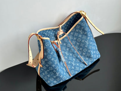 양 공장 / 루이비통 네이비 데님백