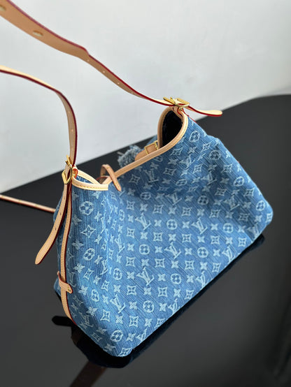 양 공장 / 루이비통 네이비 데님백