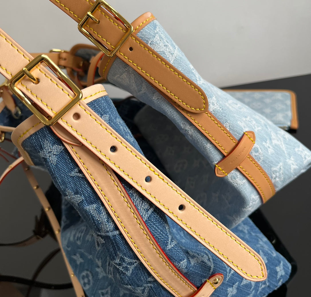 양 공장 / 루이비통 네이비 데님백