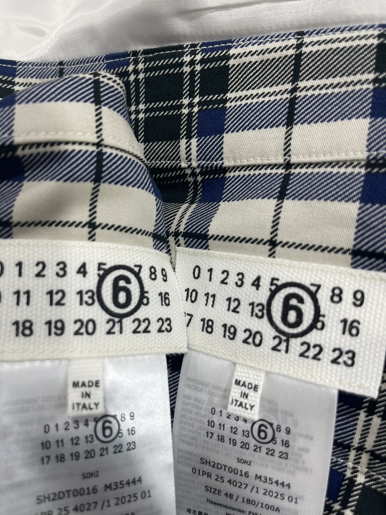 R공장 / 메종마르지엘라 남성 양면 셔츠