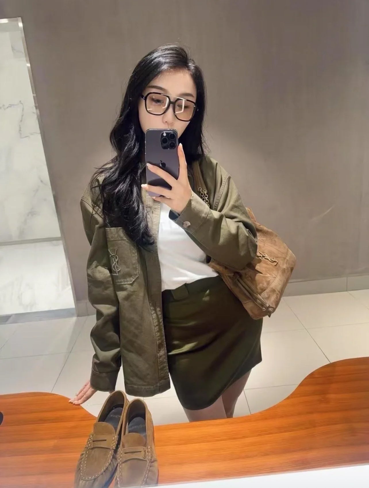 티모 공장 / 입생로랑 여성 셔츠