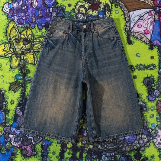 ZZLL / 아크네스튜디오 남성 여성 데님 반바지