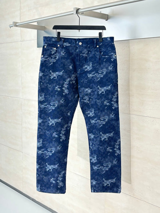 체인2호 / 구찌 남성 자수 바지