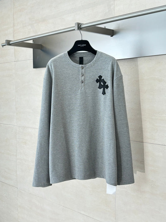 체인2호 / 크롬하츠 남성 와플 맨투맨