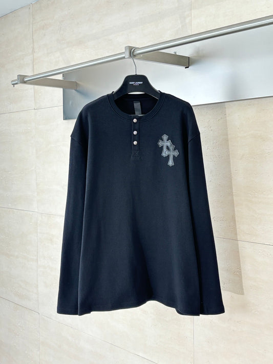 체인2호 / 크롬하츠 남성 와플 맨투맨