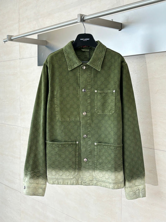 체인2호 / 구찌 남성 여성 데님 코트