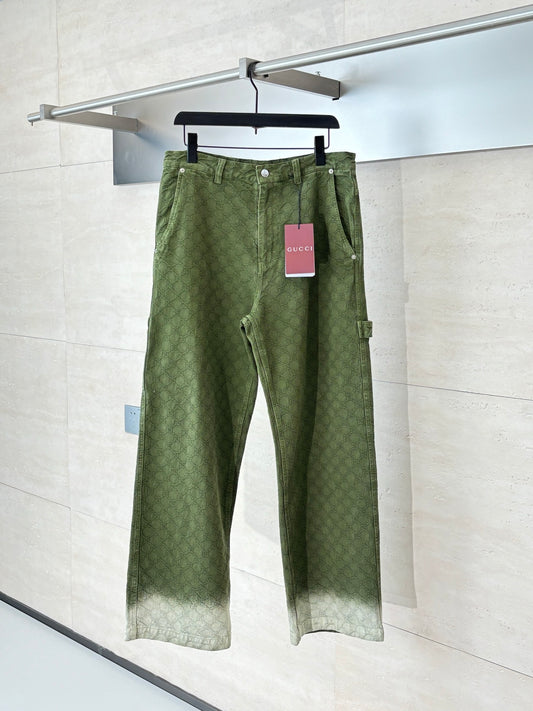 체인2호 / 구찌 남성 그러데이션 데님 팬츠