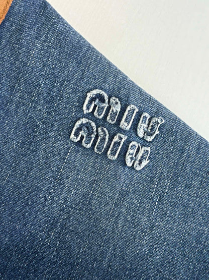 체인2호 / 미우미우 여성 데님 재킷