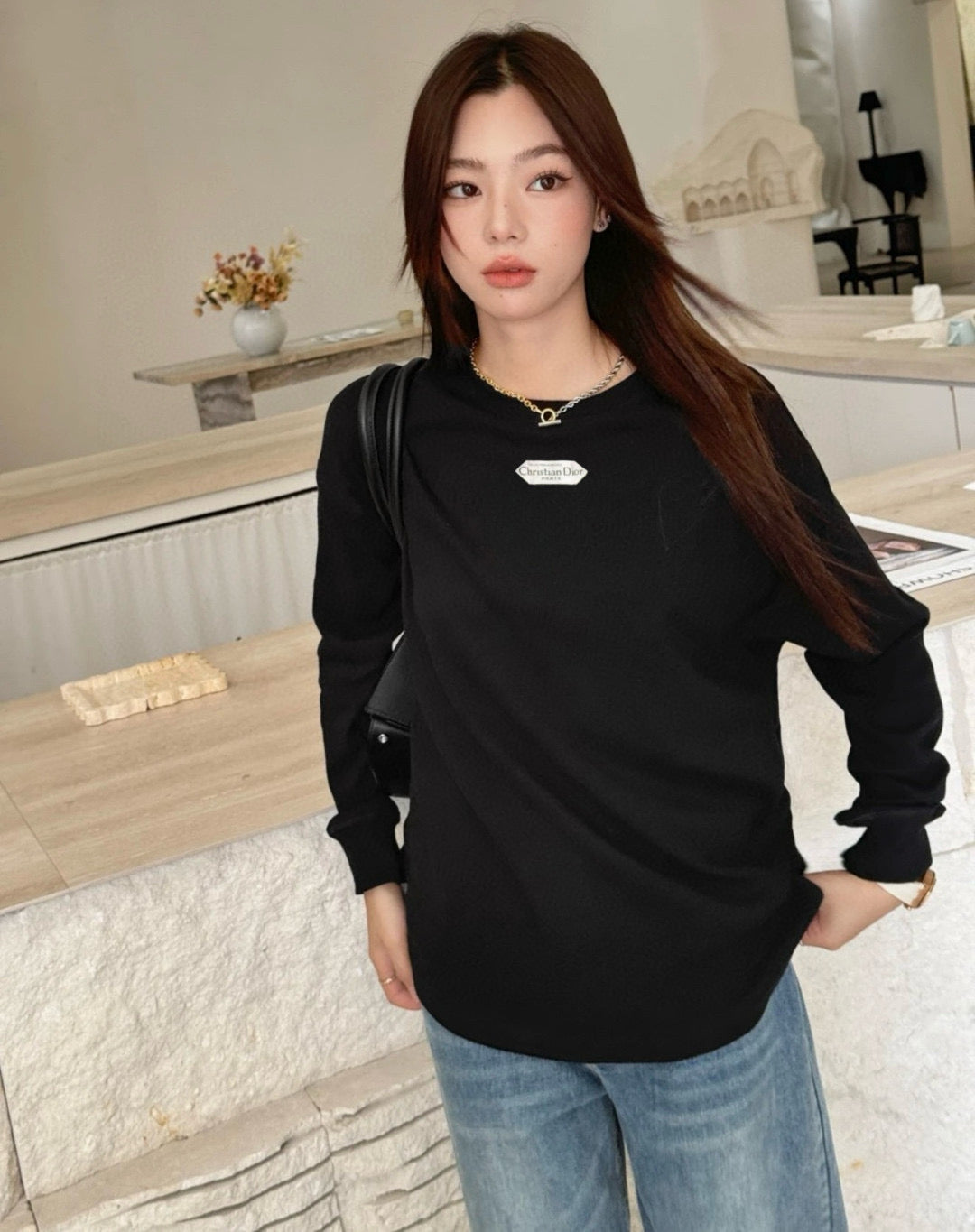 체인2호 / 디올 여성 긴팔티