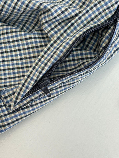 체인2호 / 발렌시아가 남성 여성 체크 코트