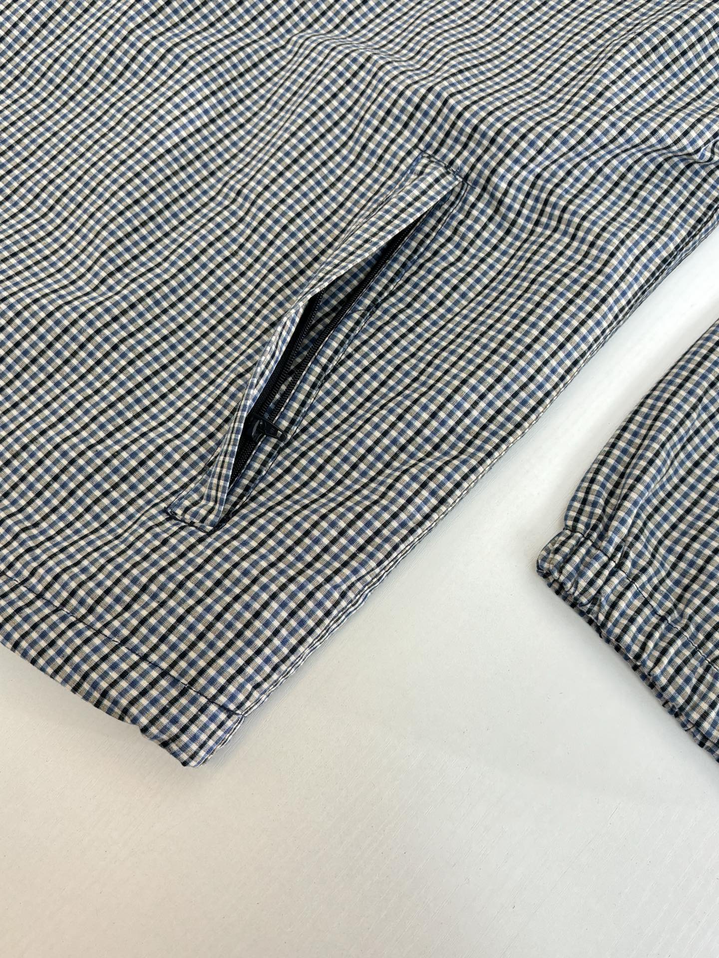 체인2호 / 발렌시아가 남성 여성 체크 코트