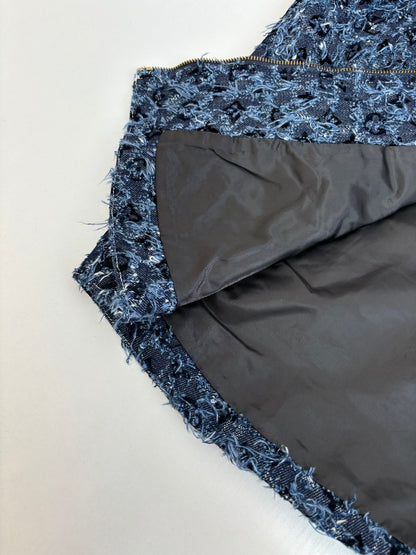 체인2호 / 루이비통 남성 여성 수술 데님 코트