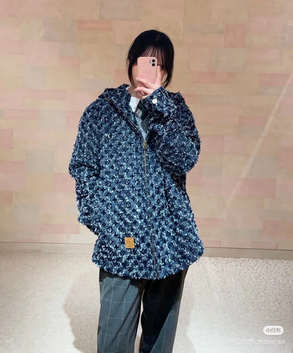 체인2호 / 루이비통 남성 여성 수술 데님 코트