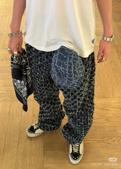 체인2호 / 루이비통 남성 여성 수술 데님 코트