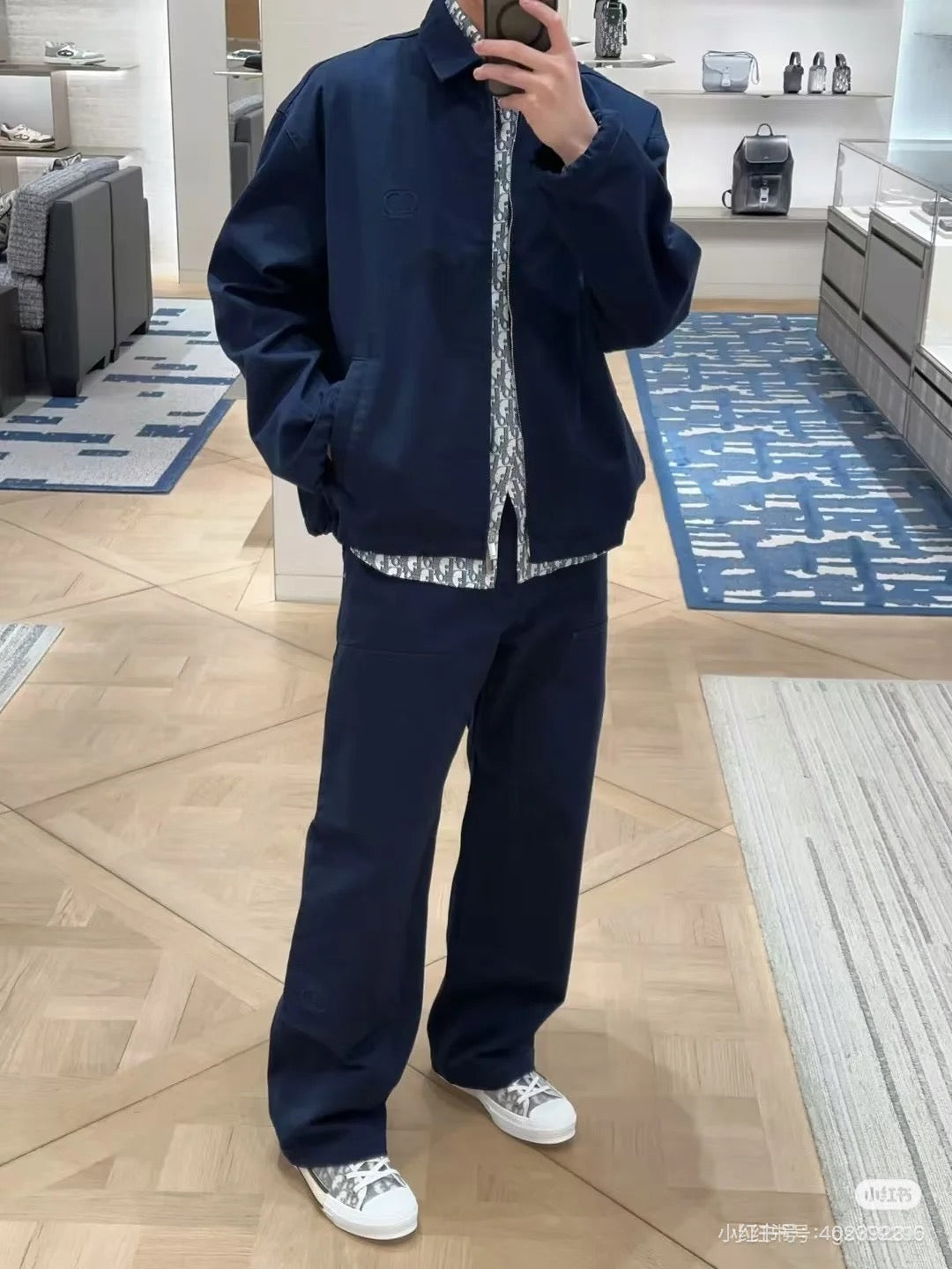 체인2호 / 디올 남성 여성 카고 코트