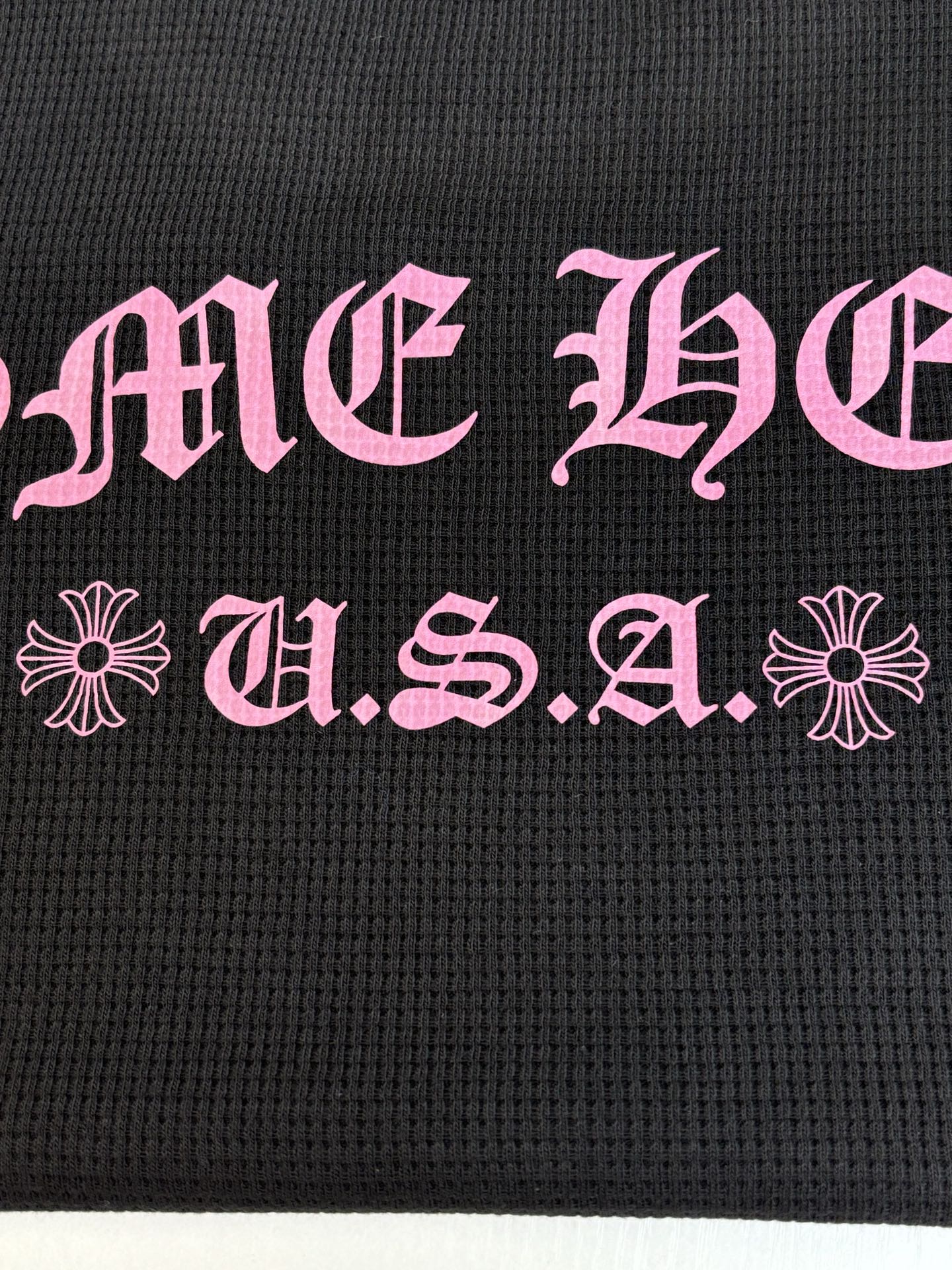 체인2호 / 크롬하츠 남성 여성 와플 긴팔