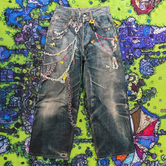 zzll / 아크네스튜디오 남성 청바지