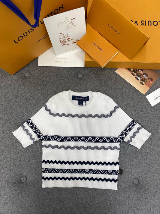 TJ셀러 / 루이비통 여성 니트 반팔