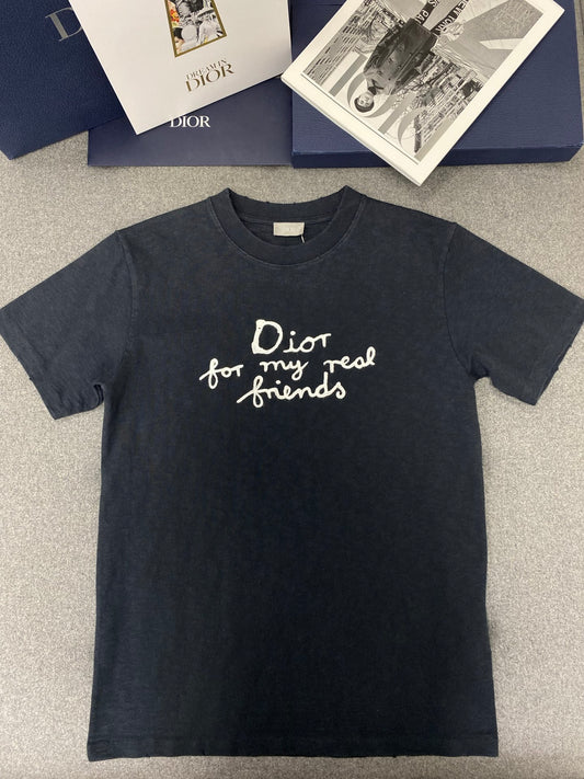 TJ셀러 / 디올 남성 여성 루즈핏 반팔 티셔츠
