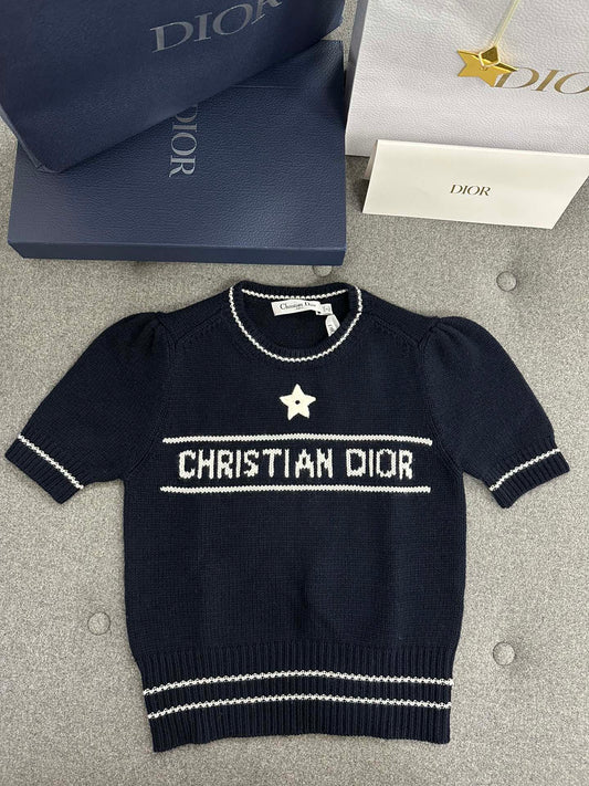 TJ셀러 / 디올 여성 니트 반팔