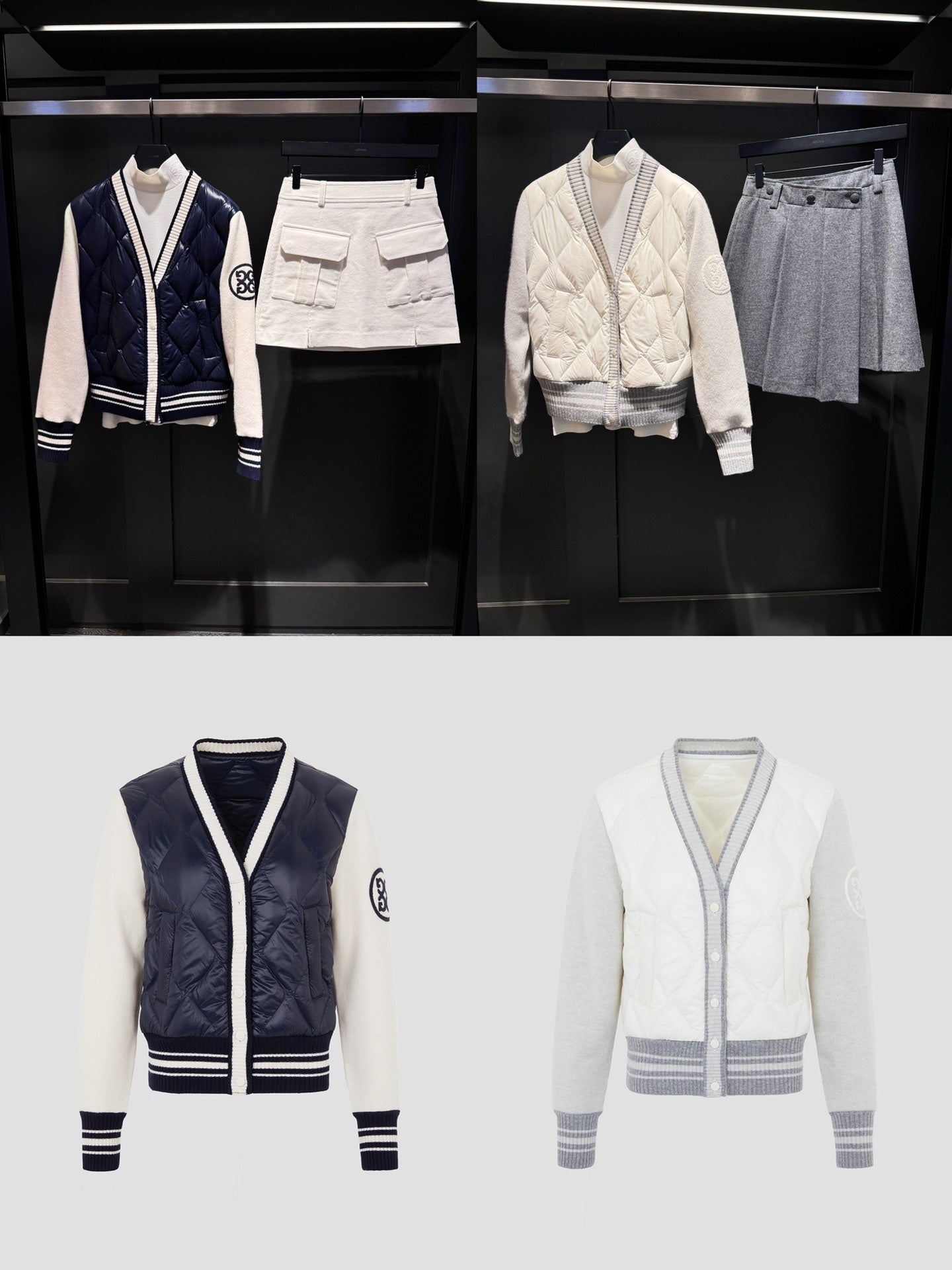 한국골프 / G/FORE 여성 패딩 점퍼