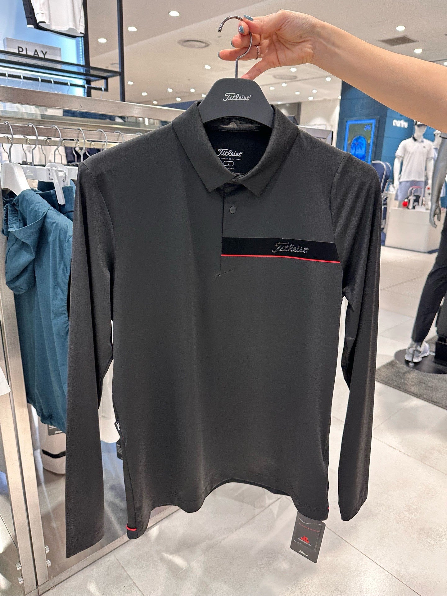 한국골프 / Tikleist 남성 긴팔