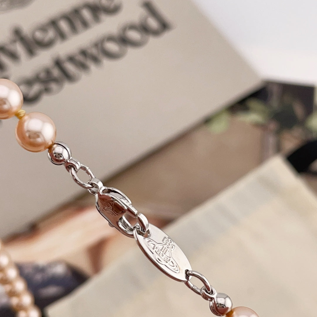 보스 악세사리 / 비비안웨스트우드 여성 진주 목걸이