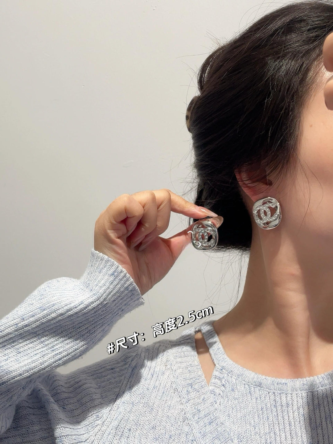 보스 악세사리 / 샤넬 여성 귀걸이