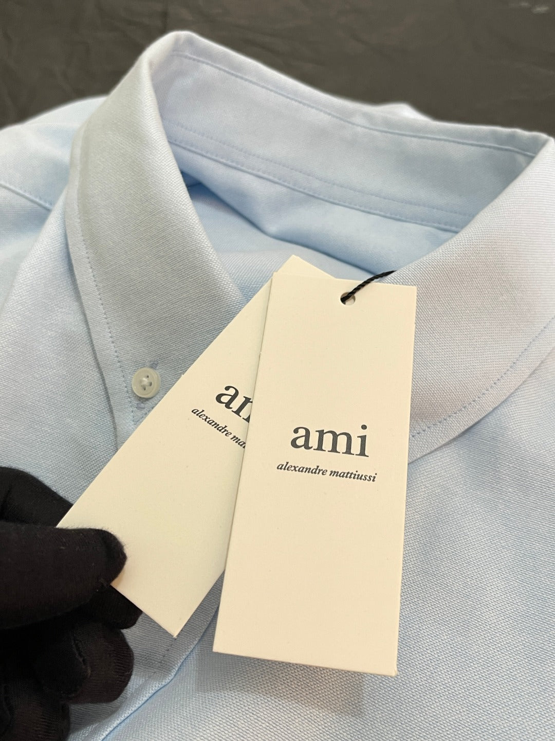 BVG / 아미 남성 여성 하트 자수 셔츠