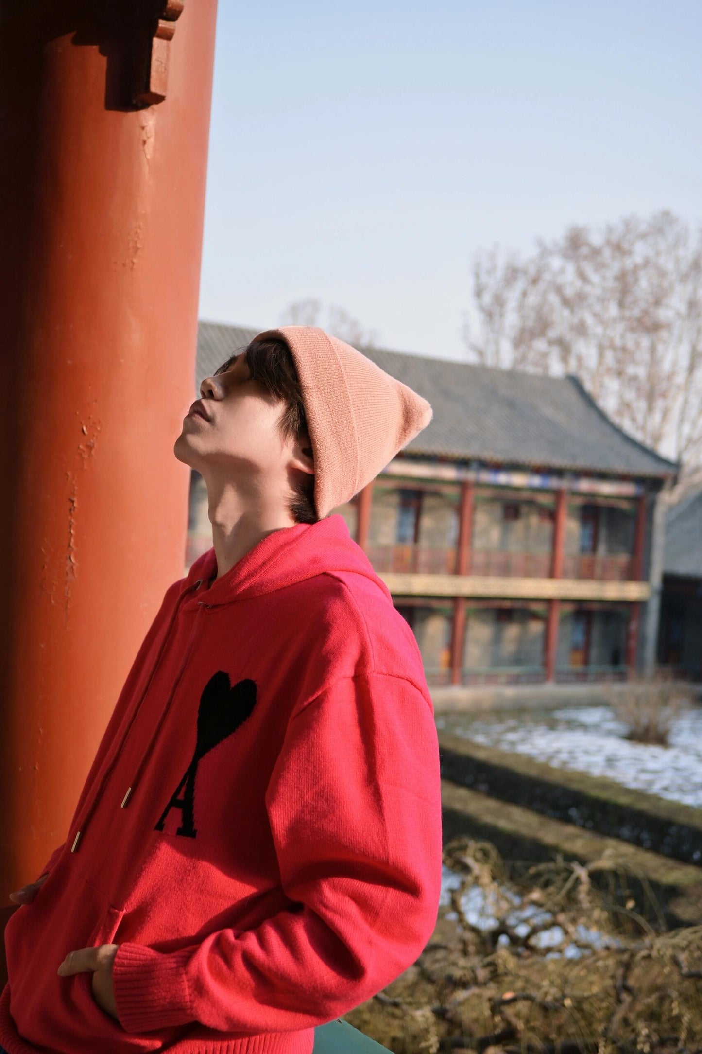 R공장 / 아미 남성 후드